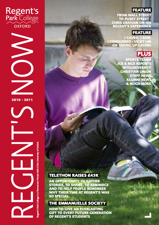 Regents Now Cover 2011