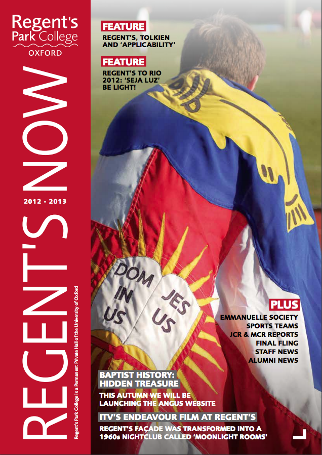 Regents Now Cover 2013