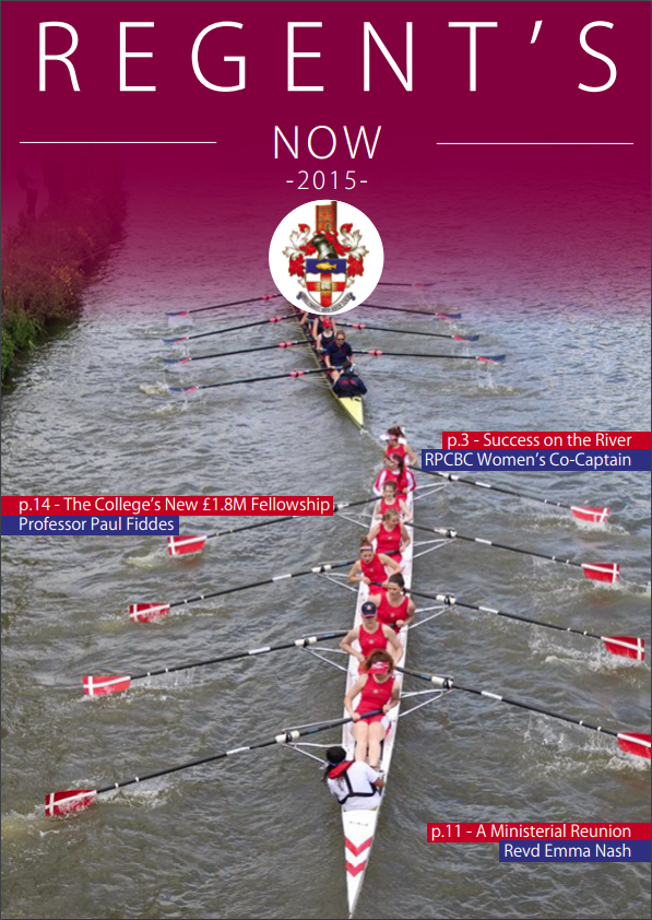 Regents Now Cover 2015